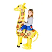 Uppblåsbar Giraff Barn Maskeraddräkt - One size