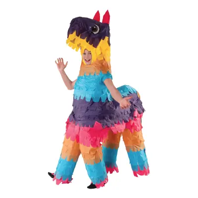 Uppblåsbar Pinata Barn Maskeraddräkt - One size