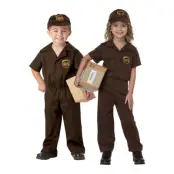 UPS Barn Maskeraddräkt - Medium