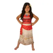 Vaiana Barn Deluxe Maskeraddräkt - Small