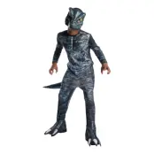 Velociraptor Blue Barn Maskeraddräkt - Small