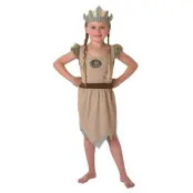 Viking Klänning Maskeraddräkt Barn S