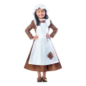 Viktoriansk Flicka Barn Maskeraddräkt - Small
