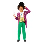 Willy Wonka Barn Maskeraddräkt - Medium