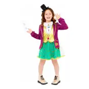 Willy Wonka Classic Klänning Barn Maskeraddräkt - X-Small