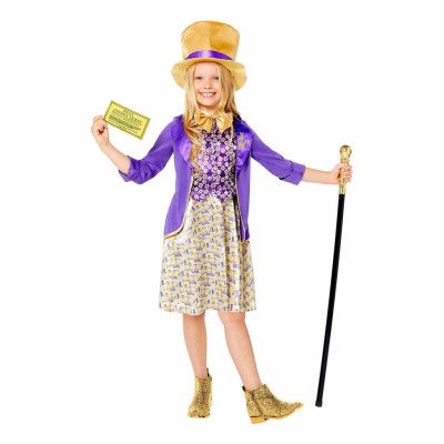 Willy Wonka Klänning Barn Maskeraddräkt - X-Large