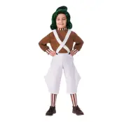 Willy Wonka Oompa Loompa Barn Maskeraddräkt - Small