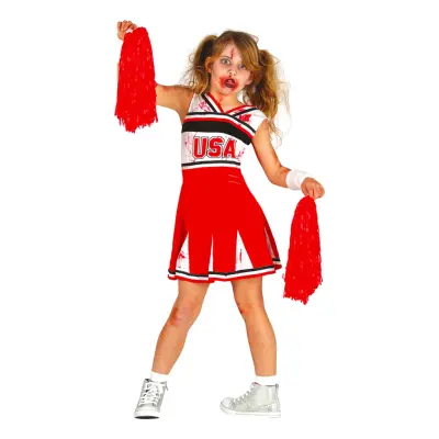 Zombie Hejarklacksledare Barn Maskeraddräkt - Small