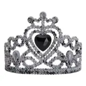 Zombie Tiara med Svart Hjärta