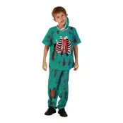 Zombiedoktor Barn Maskeraddräkt - Medium