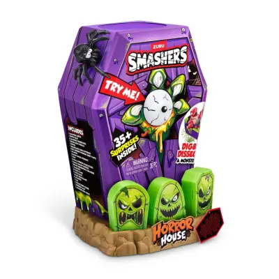Zuru Smashers Horror House 35 surprises - Smashers -  Leksaksaffären