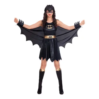 Batgirl Klassisk Maskeraddräkt - Medium