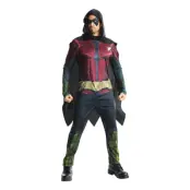 Batman Arkham Robin Deluxe Maskeraddräkt - Small