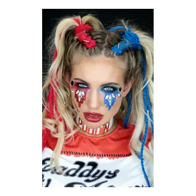 Harley Quinn Ansiktssmycke
