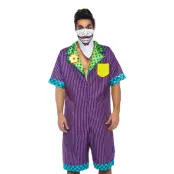 Joker Jumpsuit Deluxe Maskeraddräkt - X-Large