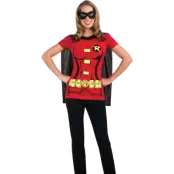 Robin T-Shirt Maskeraddräkt (Dam) S