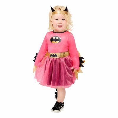 Rosa Batgirl Bebis Maskeraddräkt - 18-24 månader