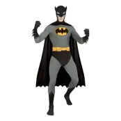 Second Skin Batman Maskeraddräkt - Large