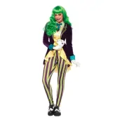 Wicked Joker Dam Deluxe Maskeraddräkt - Large