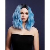 Cara Deluxe Wig - Kan Styles! - Kort Baby Blå Peruk
