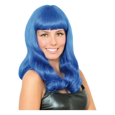 Katy Blå Peruk - One size