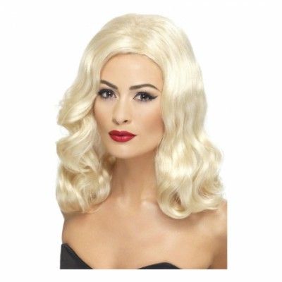 20-tals Blond Peruk - One size