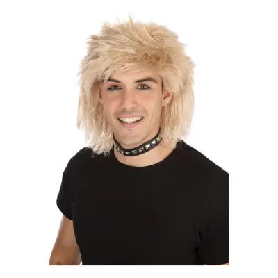 80-tals Blond Peruk - One size