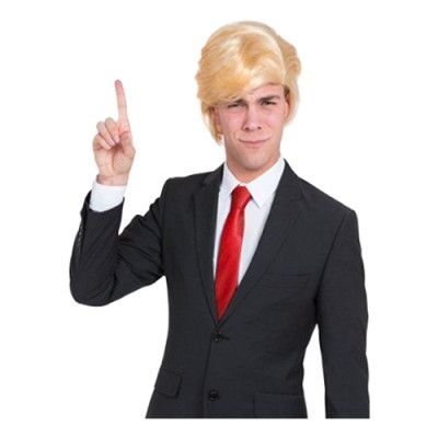 Amerikansk President Blond Peruk - One size