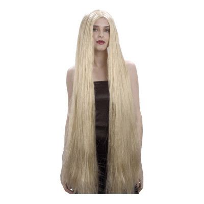Blond Extra Lång Peruk - One size