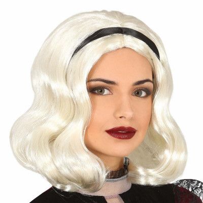 Blond Page Peruk Kort - One size