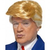 Donald Trump Inspirerad Blond Peruk