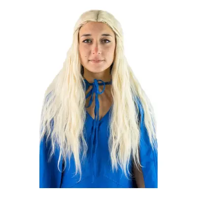 Drakdrottning Blond Peruk - One size