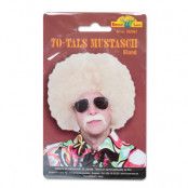 Mustasch, 70-tal blond