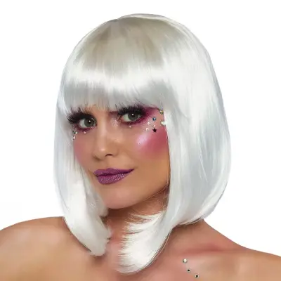 Neon Vit Page Deluxe Peruk - One size