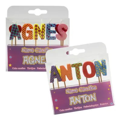 Tårtljus med Namn - Elias