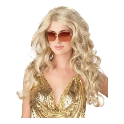 Supermodell Blond Peruk - One size