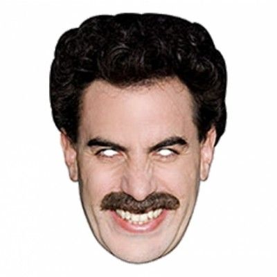 Borat Pappmask