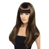Babelicious Brun Peruk - One size
