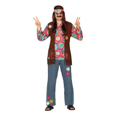 Hippie Maskeraddräkt - XX-Large