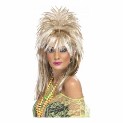 Rock Blond/Brun Peruk