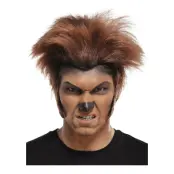 Varulv Brun Peruk - One size