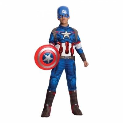 Avengers Captain America Barn Maskeraddräkt