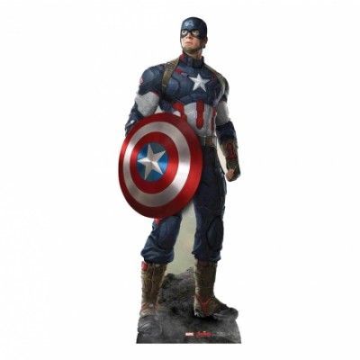 Avengers Captain America Kartongvägg