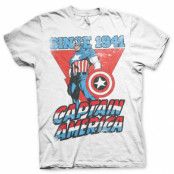 Captain America Since 1941 T-Shirt Vit