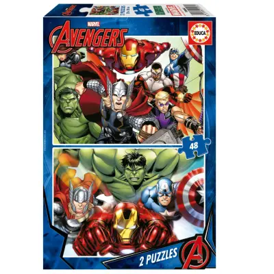Educa Avengers Pussel 2x48 bitar