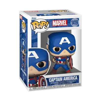 Funko POP! Marvel Captain America 1419 - Funko! -  Leksaksaffären