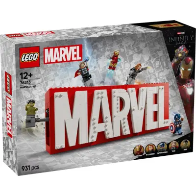 LEGO® MARVEL logotyp och minifigurer 76313 - LEGO -  Leksaksaffären