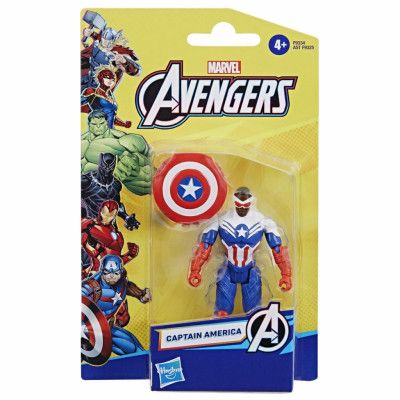 Marvel Avengers Figur 10cm Captain America - Avengers -  Leksaksaffären