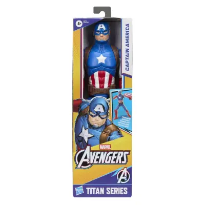 Marvel Avengers Titan Series Captain America - Marvel -  Leksaksaffären