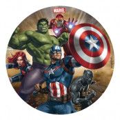 Tårtbild Avengers - 16 cm